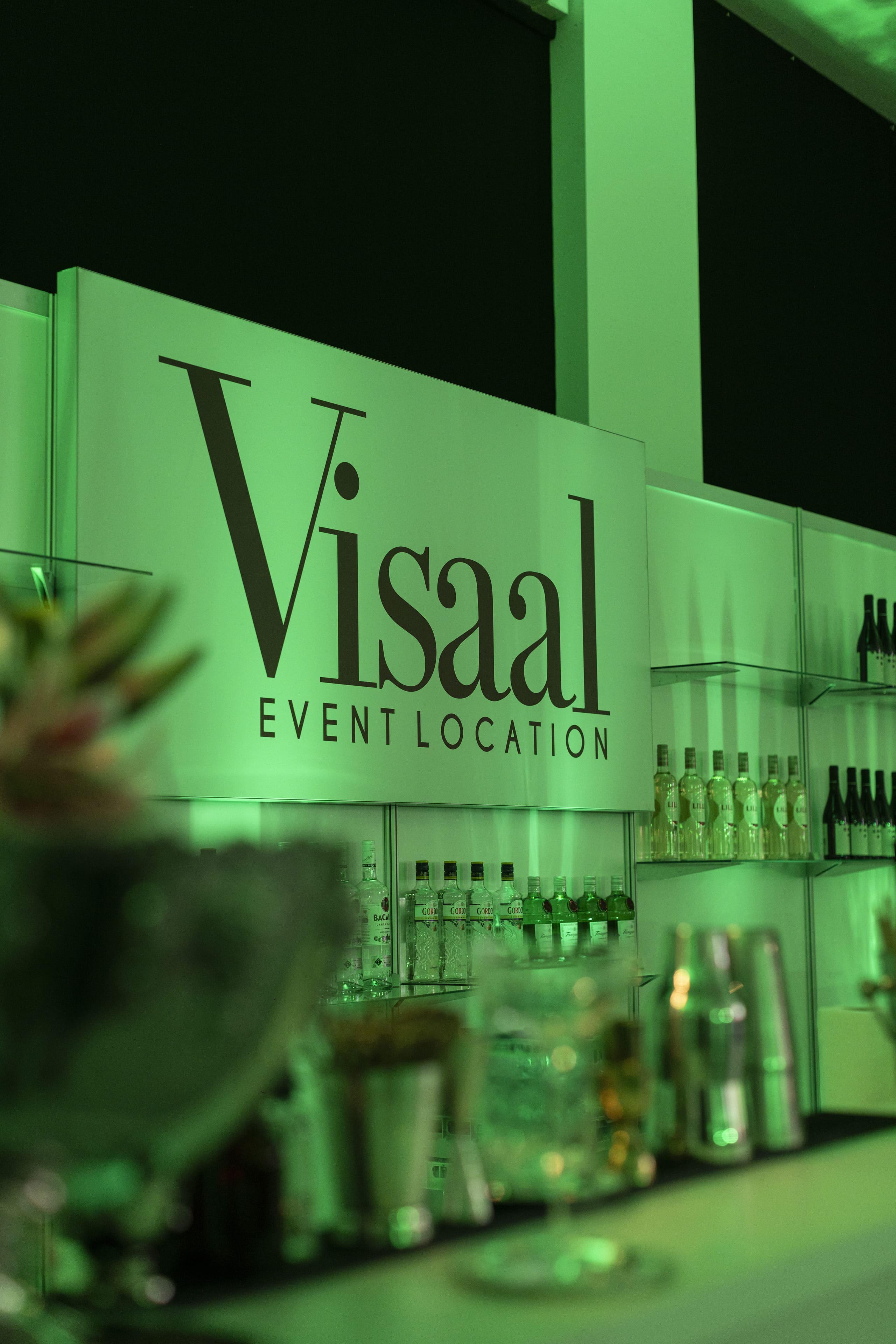 Die hauseigene Bar der Visaal Event Location